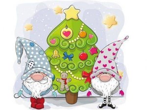 Cute Gnomes Hidden Stars Online Puzzle Game - Hidden Object Game