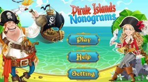 Pirate Islands Nonograms Puzzle Game Online - Logic Puzzle Game