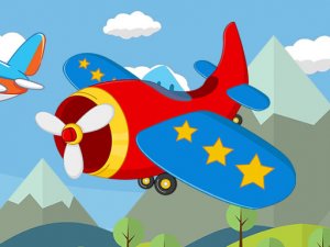 Airplane Memory Online Game Puzzle Game