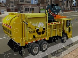 Garbage Trucks Jigsaw Puzzle Online Game - Puzzle Game