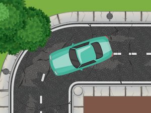 Stay on Road Online Arcade Game