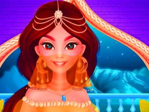 Cute Arabian Princess Dress Up Online Dress Up Game