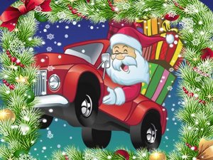 Christmas Truck Jigsaw Puzzle Game Online - Puzzle Game