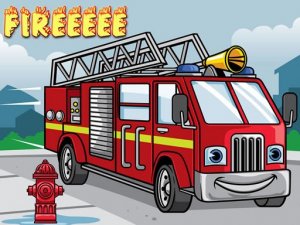 Fire Truck Jigsaw Puzzle Game