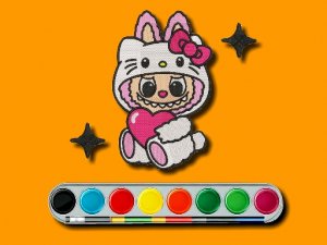 Labubu Coloring Adventure Online Game - Coloring Game