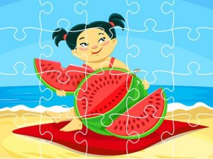 Summer Foods Jigsaw Puzzle Game Online Puzzle Game