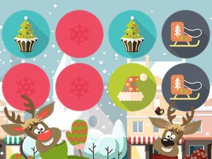 Memory Christmas Challenge Online Puzzle Game