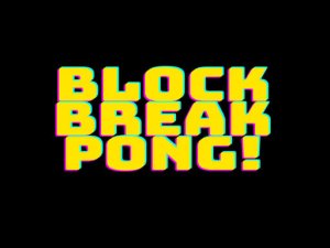 Block Break Pong Online Arcade Game