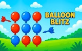 Balloon Blitz: Color Match Pop Online Game