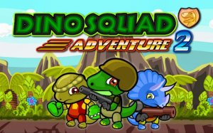Dino Squad Adventure 2: Prehistoric Platformer Online Game