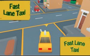 Fast Lane Taxi: City Driver Online Game