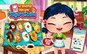 Grandma's Nigiri Sushi Recipe Cooking Game - Cooking Simulation
