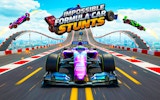 Impossible Formula Car Stunts Game Online