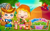 Mike and Mia Camping Day - Kids Adventure Online Game