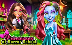 Princesses at Horror School: Monster Makeover Game Online