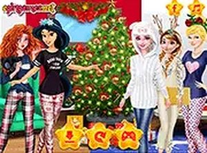 Holiday Princess Dress Up Fun