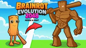 Brainrot Evolution 2048 Merge Fight Online Puzzle Game