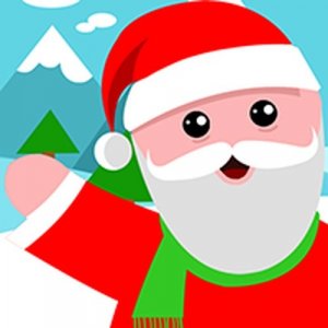 Winter Slope Santa Runner